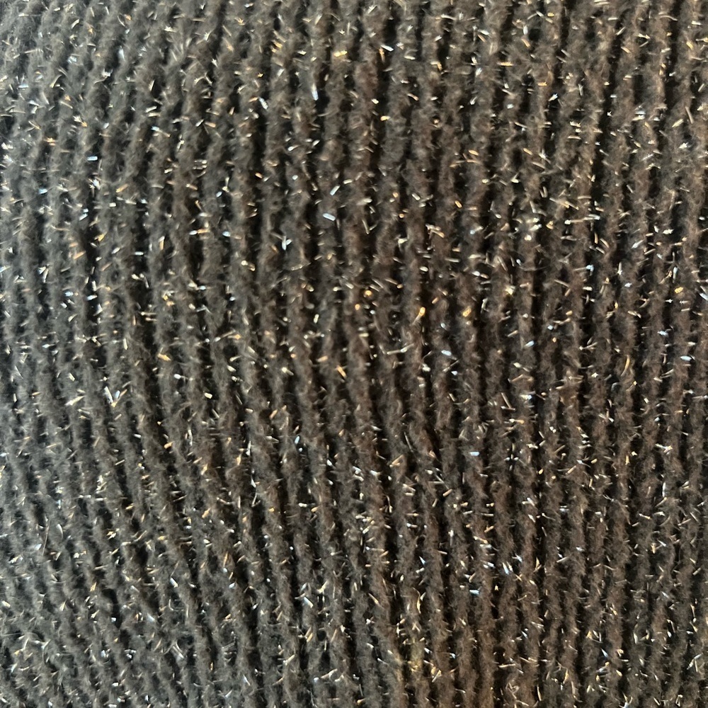 Zara Grey Silver  Crop Sparkle Sweater - Picture 8 of 11